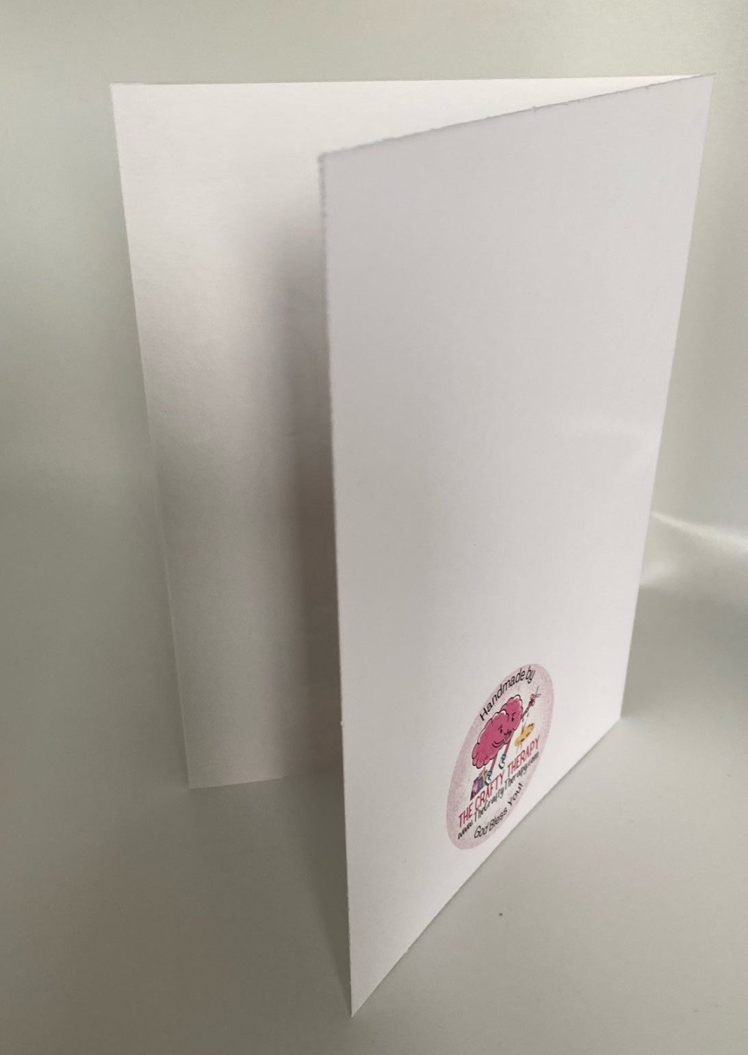 Happy Birthday Fall Pink Lady walking 5x7 Greeting Card BLANK INSIDE Design #58